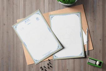 فایل لایه باز سربرگ اماکن و موسسه های مذهبی و فرهنگی