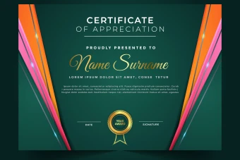 گواهینامه یا سرتیفیکت طرح سبز