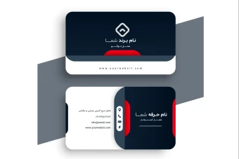 طرح لایه باز کارت ویزیت