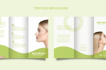 بروشور 3لت دورو برای کسب و کار زیبایی و پوست