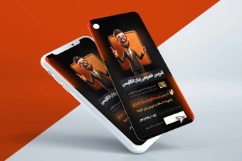 استوری لایه باز مدرس زبان