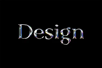 افکت متن هولوگرامی