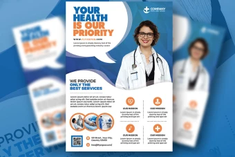 دانلود تراکت تبلیغاتی پزشکی و کلینیک تخصصی زنان