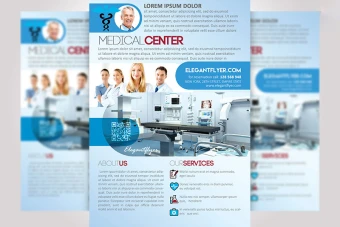 تراکت تبلیغاتی پزشکی و سلامت