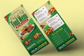 دانلودکارت  منوی رستوران و فست فود