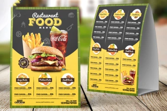 دانلود منوی رستوران دو رو