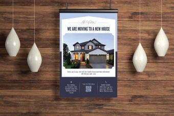 تراکت تبلیغاتی مشاور املاک و مستغلات و ساختمان و مسکن