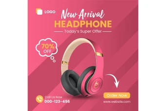 فایل لایه باز قالب پست اینستاگرام معرفی محصول