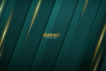 طرح لایه باز پس زمینه سبز و طلایی