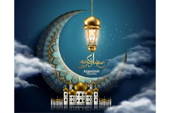 وکتور ماه رمضان