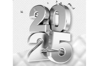 طرح PSD آغاز سال نو میلادی 2025