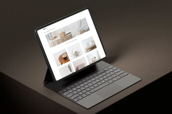 دانلود موکاپ لایه باز تبلت