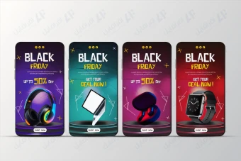 فایل لایه باز استوری موشن فروش محصول