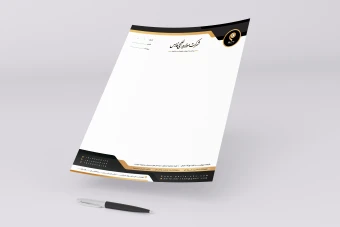 طرح لایه باز سربرگ شرکتی