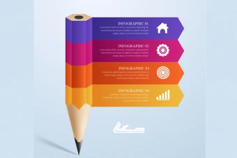 فایل لایه باز اینفوگرافیک کد 9003