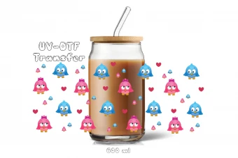 طرح لایه باز UV-DTF