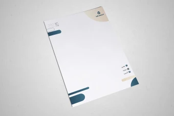 طرح لایه باز سربرگ شرکتی