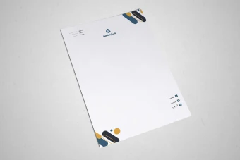 طرح لایه باز سربرگ شرکتی