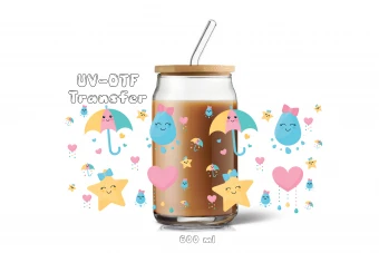 طرح لایه باز UV-DTF