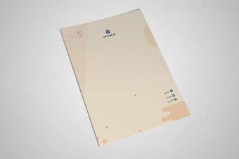 طرح لایه باز سربرگ شرکتی