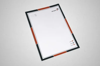 طرح لایه باز سربرگ شرکتی