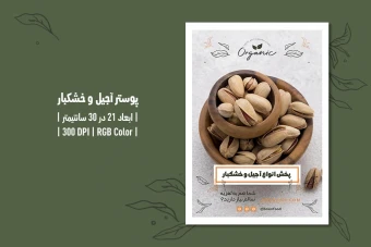 پوستر آجیل و خشکبار