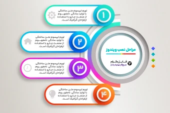 اینفوگرافیک با فرمت psd