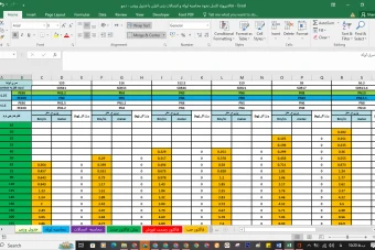 پروژه اکسل: محاسبه لوله و اتصالات پلی اتیلن با جدول وزنی