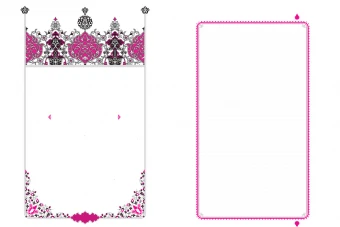 تهذیب فوق العاده جذاب مناسب برای سالنامه، کتاب دعا، ادعیه و قرآن و عنوان کتاب - لایه باز