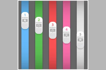 اینفوگرافیک مراحل انجام کار و تحقیقات پلکانی