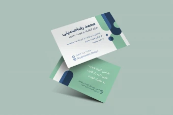 فایل لایه باز کارت ویزیت