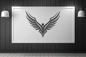 موکاپ جدید لوگو کد 003