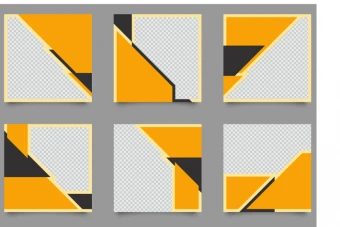 فایل لایه باز پست اینستا گرام