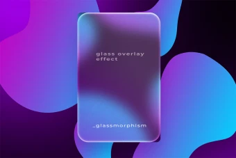 دانلود افکت متن و قالب شیشه ای با فرمت فتوشاپ قابل ویرایش