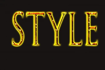 تکست استایل طلایی الماسی(افکت متن)