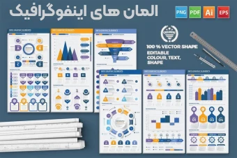 المان و دیاگرام اینفوگرافیک