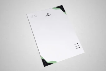 طرح لایه باز سربرگ شرکتی