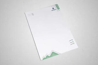 طرح لایه باز سربرگ شرکتی