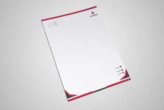 طرح لایه باز سربرگ شرکتی