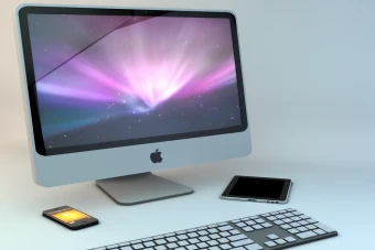 دانلود مجموعه فایل سه بعدی محصولات اپل، آی مک سه بعدی، آی پد و آیفون سه بعدی و کیبورد سه بعدی (Apple iMac, iPad, keyboard & iPhone)