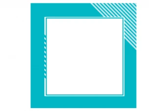 قاب حاشیه برای گزارش عملکرد و صفحه آرایی کتاب قابل استفاده در ایندزاین و ورد