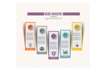 فایل لایه باز اینفوگرافیک کد 9030