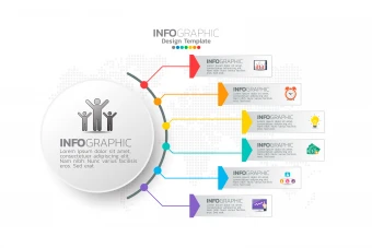 فایل لایه باز اینفوگرافیک کد 9033