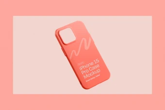 دانلود فایل لایه باز موکاپ گارد آیفون 15 iphone