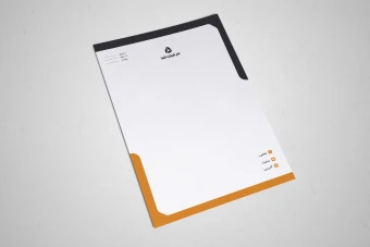 طرح لایه باز سربرگ شرکتی