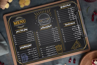 منوی افقی فست فودی رستوران،دانلود منوی افقی فست فودی،رستوران لایه باز،منو افقی فست فودی،منو برگر،منو پیتزا،منو پیش غذا،منو نوشیدنی،منو دسرpsdرزولیشن(dpi=300)