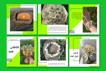 قالب پست اینستاگرام