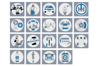 دانلود کاور هایلایت استوری اینستاگرام مکانیکی و تعمیرگاه ماشین
