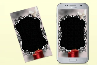 پس زمینه استوری آگهی ترحیم