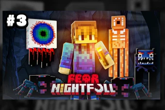 فایل PSD تامنیل ترسناک ماینکرفت